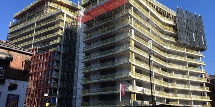 The sun shines on Manchester New Square!