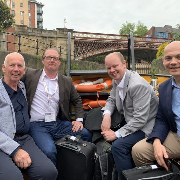 Four men in a boat!!